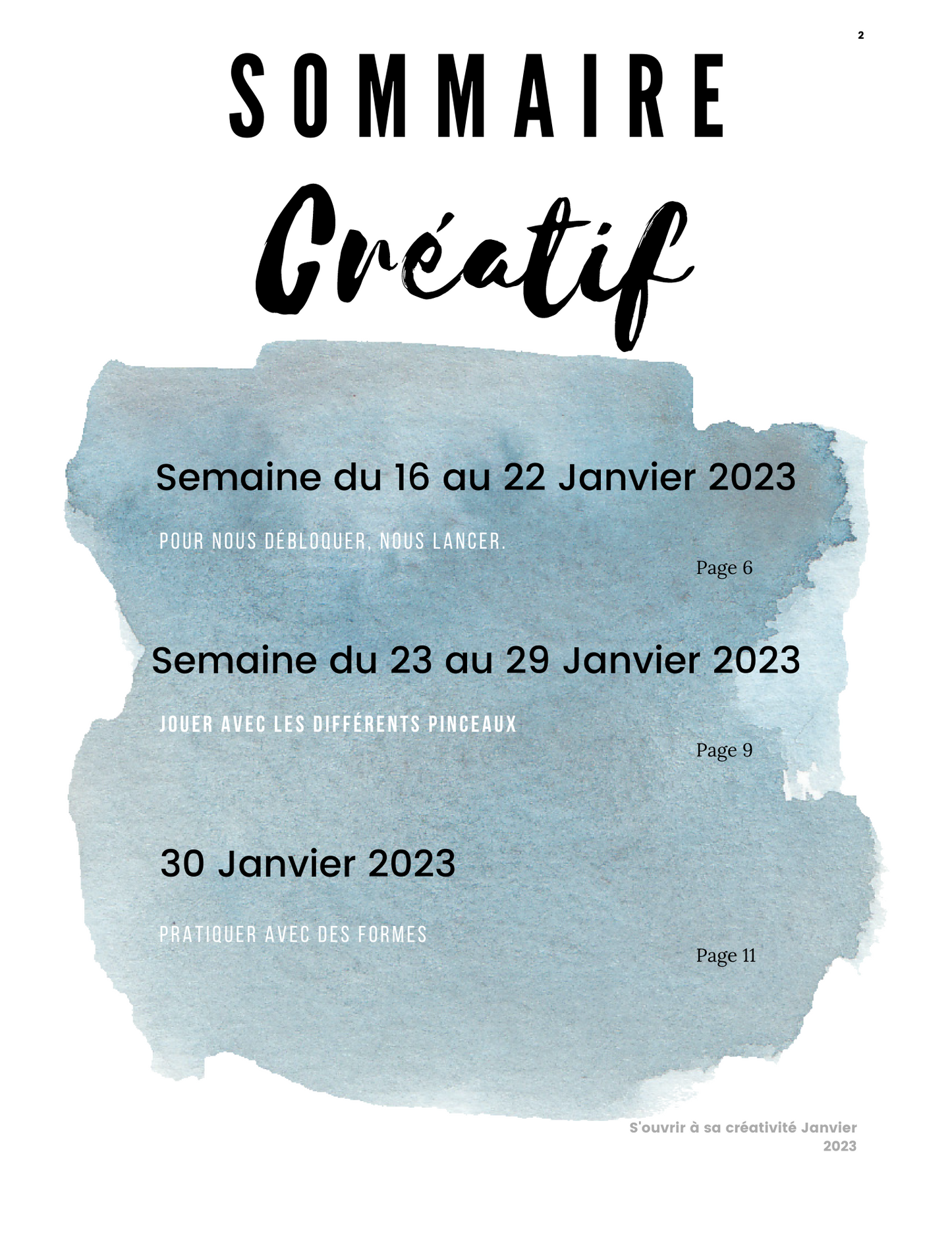 S'ouvrir à sa créativité