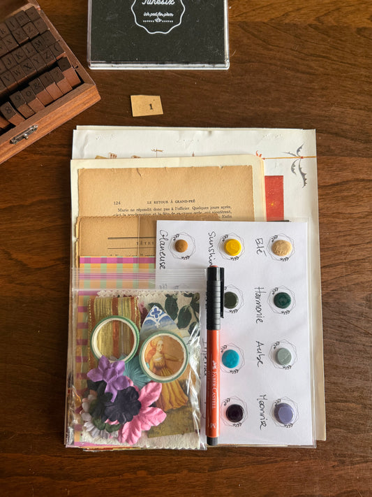 Kit Art Journal Pixö - kit # 1