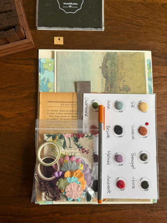 Kit Art Journal Pixö - Kit #4