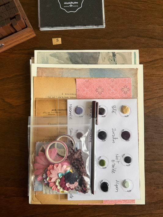 Kit Art Journal Pixö - kIT #5