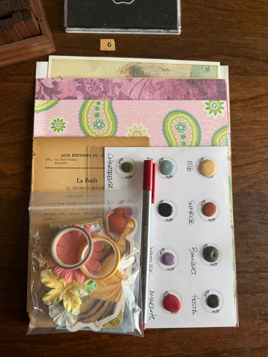 Kit Art Journal Pixö - Kit #6
