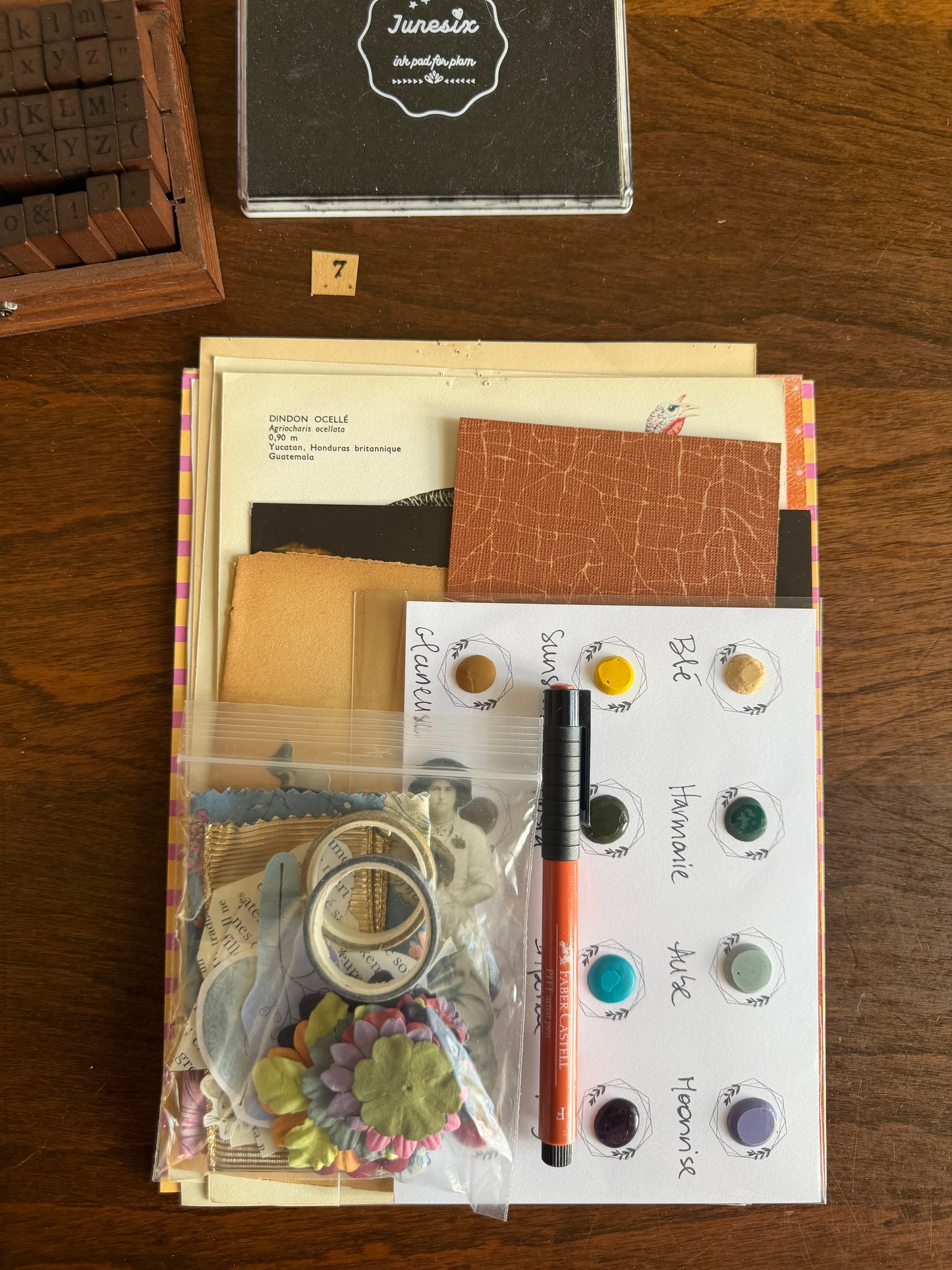 Kit Art Journal Pixö - Kit #7